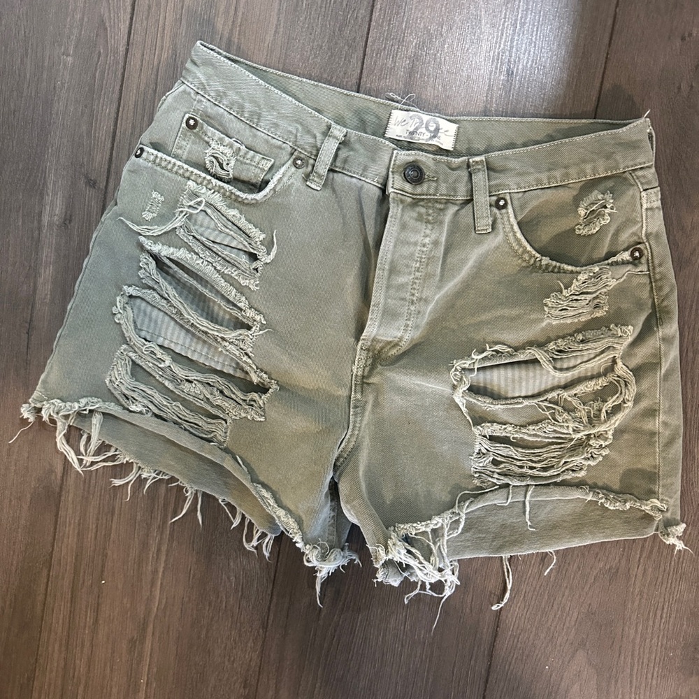 Free People Women's Maggie Mid Rise Shorts